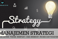 Pengertian Manajemen Strategi, Tujuan, Manfaat, Cara, dan Tahapannya
