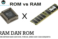 Pengertian RAM Dan ROM, Fungsi, Jenis dan Cara Kerjanya
