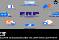 Pengertian ERP, Karakteristik, Manfaat, Keuntungan dan Contohnya