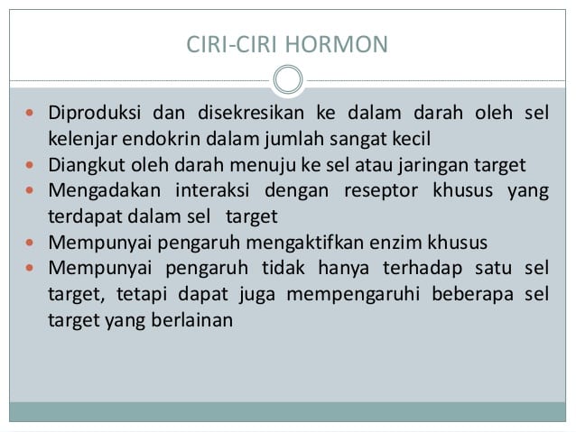 Ciri-Hormon